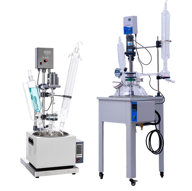 1-200L Single Layer Glass Reactor